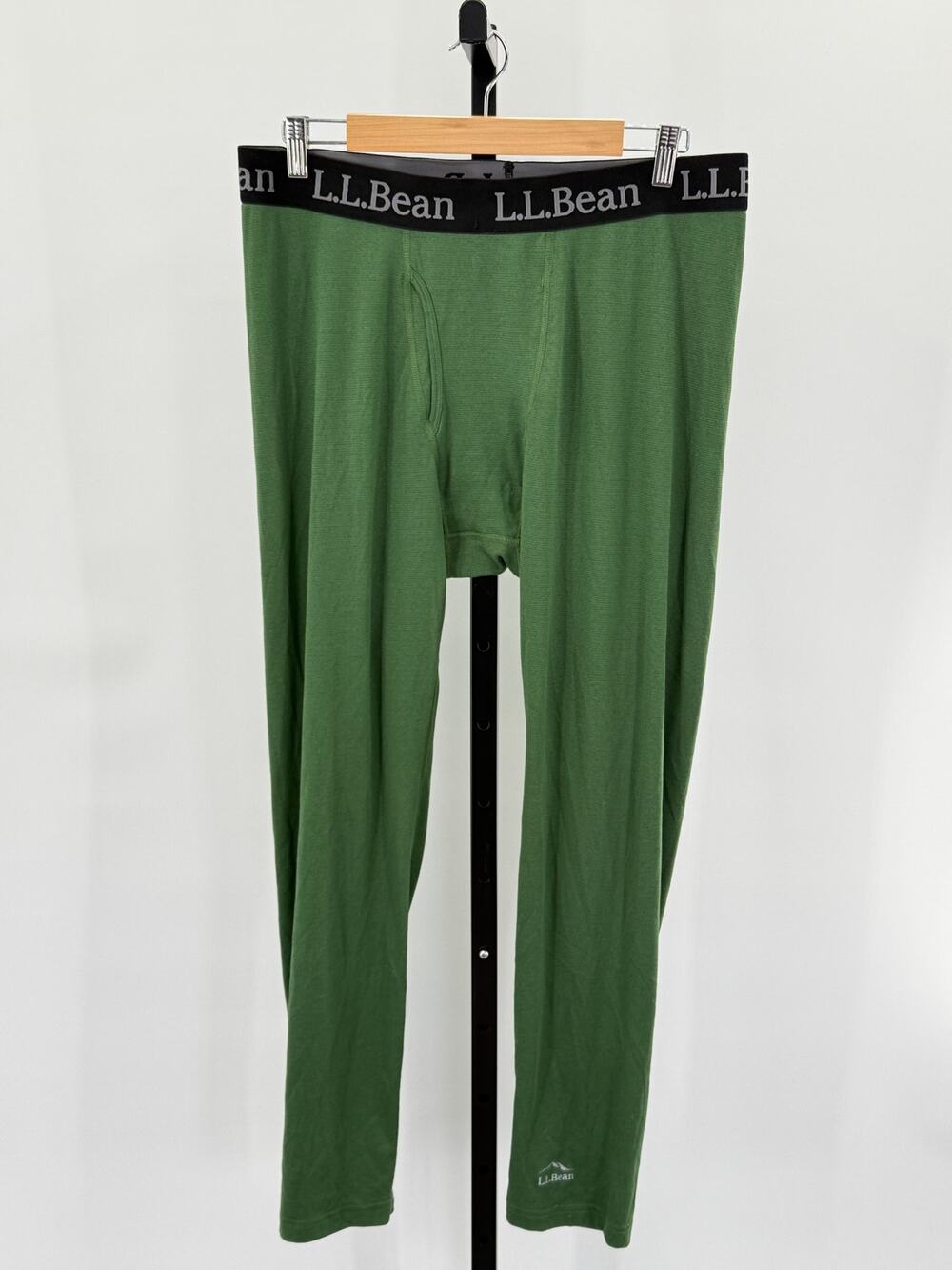 LL Bean Base Layer Long John Mid weight Thermal Performance L Reg Pant